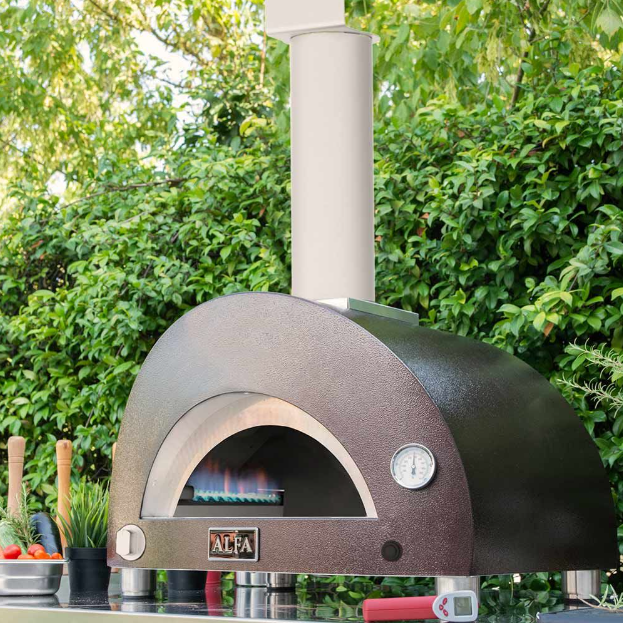 Alfa Nano Moderno 1 Gas-Fired Pizza Oven In Copper - FXMD-1P-GRAM-U