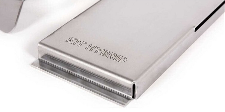 Alfa Kit Hybrid For Pizza Oven In Stainless Steel - ACKIT-HYB/H12