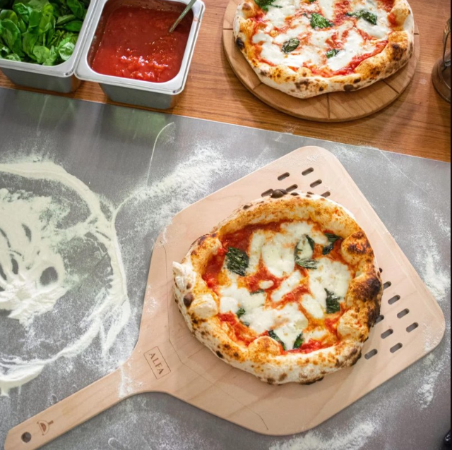 Alfa 13-Inch Wood Pizza Peel - AC-PLEGN032