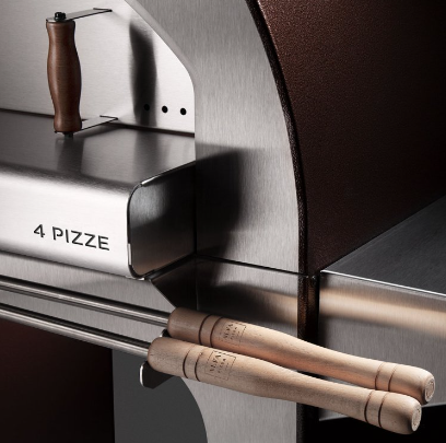 Alfa 4 Pizze Copper Top Wood Fired Pizza Oven - FX4P-LRAM-T