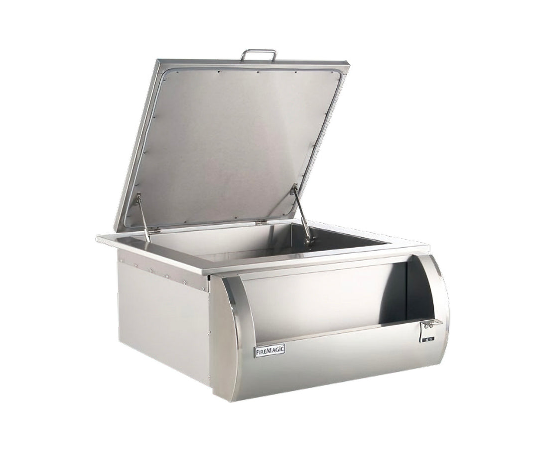 Fire Magic - Built-In Refreshment Center (with Insulated Lid) - Open