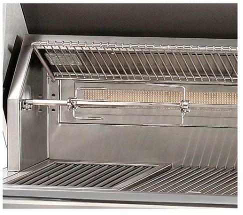 Alfresco 56'' Sear Zone Grill On Refrigerated Base - Blue Lilac-Gloss