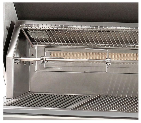 Alfresco 56'' Sear Zone Grill On Refrigerated Base - Signal Grey-Gloss