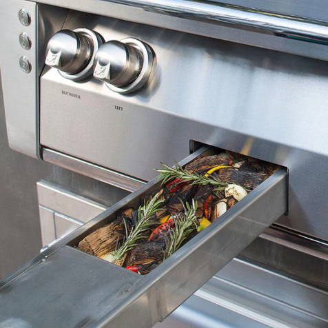 Alfresco - 30" ALXE Luxury Grill On Cart - Freestanding