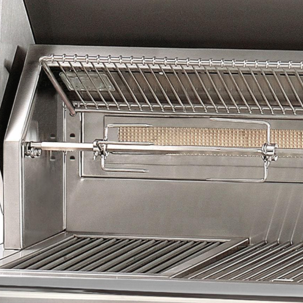 Alfresco - 30" ALXE Luxury Grill On Cart - Freestanding - Light Green