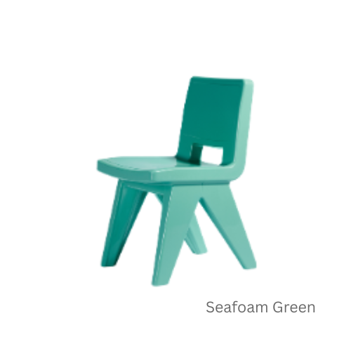 Fresco Dining Chair - Modern Outdoor Dining Chair in Marine-Grade Polyethylene for Patio, Deck & Garden