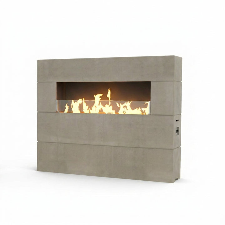 AFD Collection - Milan Tall Linear Fireplace
