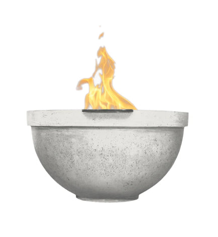 Sorrento Fire & Water Bowl – 33" Poolside Fire and Water Feature (65,000 BTUs, NG or Propane)