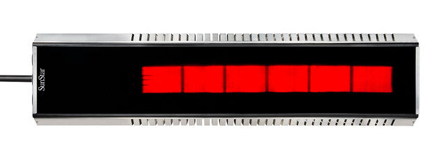 SunStar SGL35-MG Marine Grade Patio Heater | NG & LP | 35,000 BTU