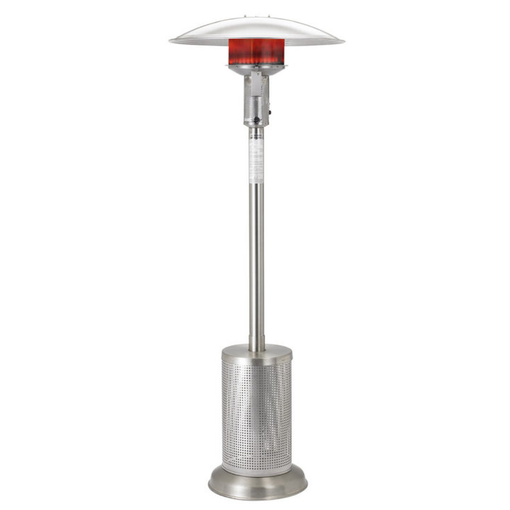 Sunglo A270SS Stainless Steel Patio Heater – 40,000 BTU Commercial Propane Outdoor Heater