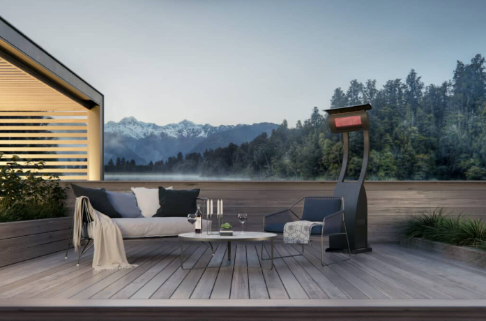 Bromic Tungsten Freestanding 38,500 BTU Gas Patio Heater
