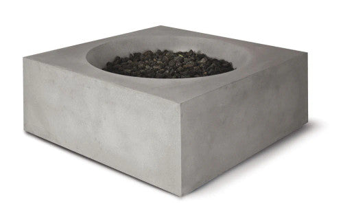 LOC Outdoor Talus 40" Square Fire Bowl