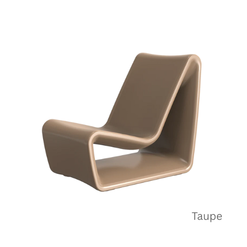 Loop Lounge Chair – Modern Outdoor & In-Pool Lounge Chair for Tanning Ledges with Optional Loop Side Table