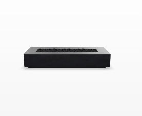 Tavola 6 Fire Table – 90" Rectangular Hand-Crafted Concrete Gas Fire Pit (90,000 BTUs, Propane or Natural Gas)