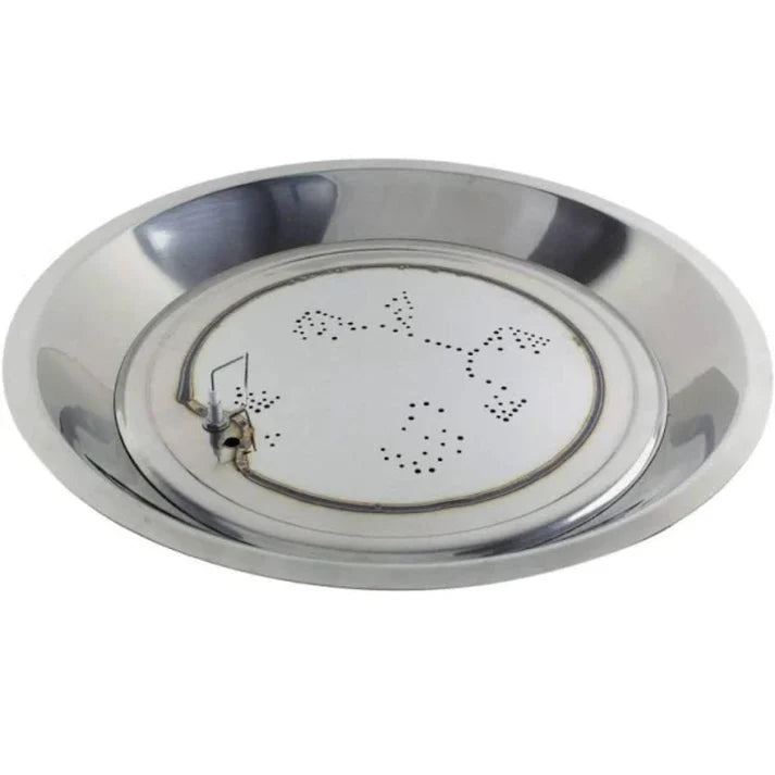 Outdoor GreatRoom 20" Round Crystal Fire® Plus Gas Burner with Control Panel