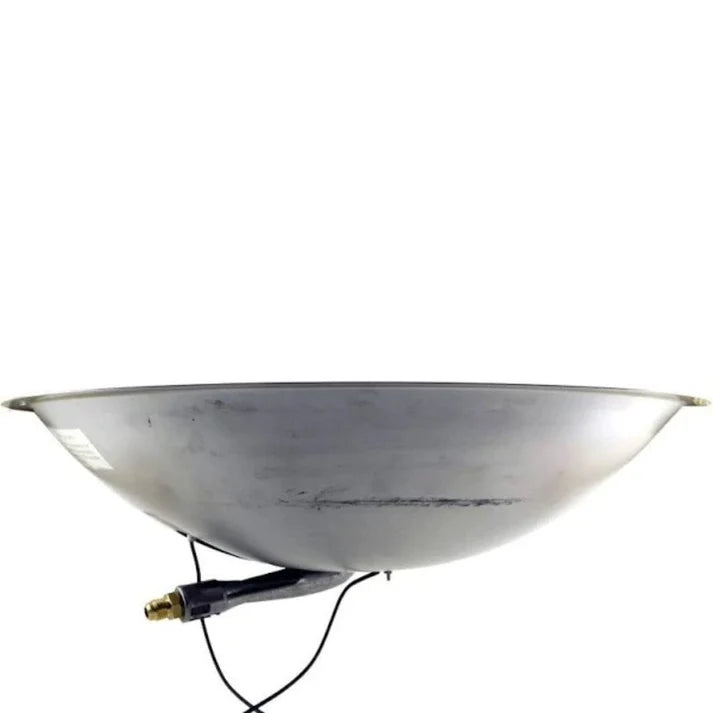 Outdoor GreatRoom 20" Round Crystal Fire® Plus Gas Burner with Control Panel