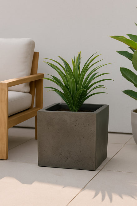 Torino Square Concrete Planter - Timeless Outdoor Style