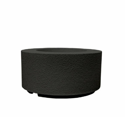 Tuscany Cilindro 36" Round Fire Bowl – Modern Outdoor Gas Fire Pit (Lightweight Propane or Natural Gas)