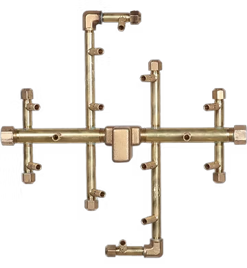Warming Trends Universal CrossFire® 2.0 U140 Brass Burner