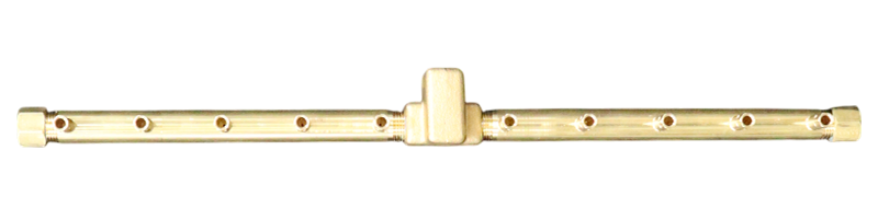 Warming Trends Universal CrossFire® 2.0 UL110 Linear Brass Burner
