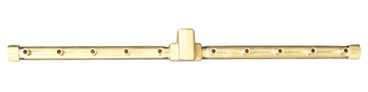 Warming Trends Universal CrossFire® 2.0 UL110 Linear Brass Burner