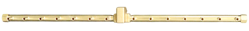 Warming Trends Universal CrossFire® 2.0 UL150 Linear Brass Burner