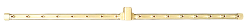 Warming Trends Universal CrossFire® 2.0 UL170 Linear Brass Burner