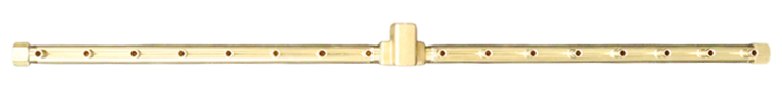 Warming Trends Universal CrossFire® 2.0 UL170 Linear Brass Burner