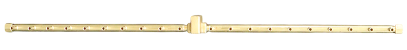 Warming Trends Universal CrossFire® 2.0 UL210 Linear Brass Burner