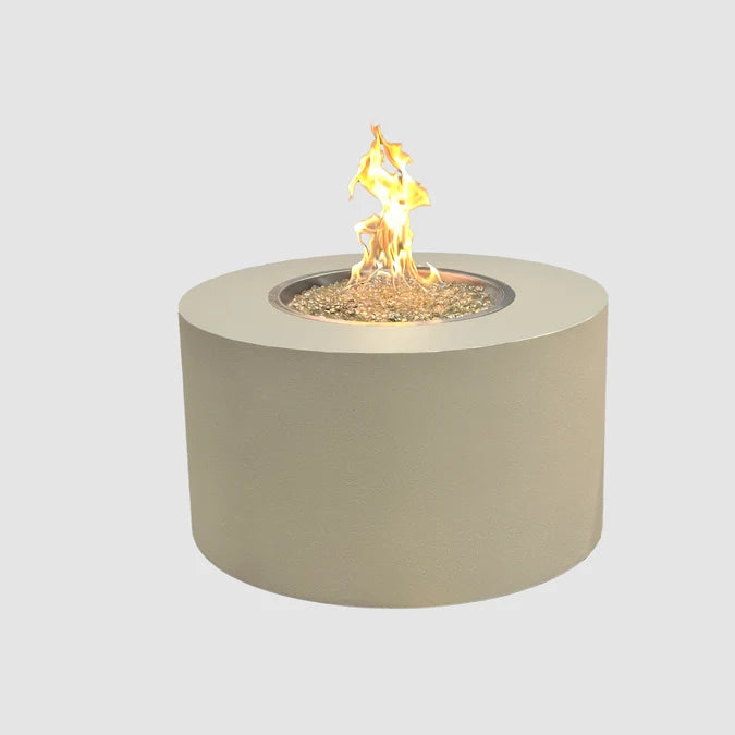 Outdoor GreatRoom Vosera Round Gas Fire Pit Table – 36" & 48"