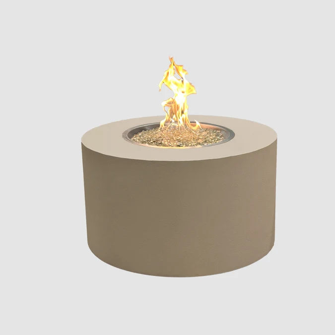 Outdoor GreatRoom Vosera Round Gas Fire Pit Table – 36" & 48"