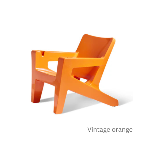 Bask Lounge Chair – Modern Resin Adirondack In-Pool Ledge Chair for Tanning Ledges, Baja Shelves & Outdoor Lounging