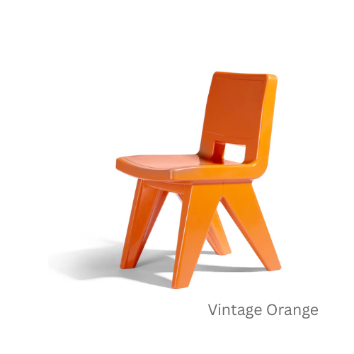 Fresco Dining Chair - Modern Outdoor Dining Chair in Marine-Grade Polyethylene for Patio, Deck & Garden