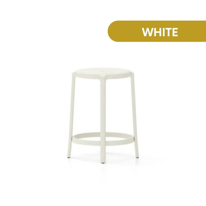 Emeco On & On Stool, Recycled Plastic Seat by Edward Barber & Jay Osgerby