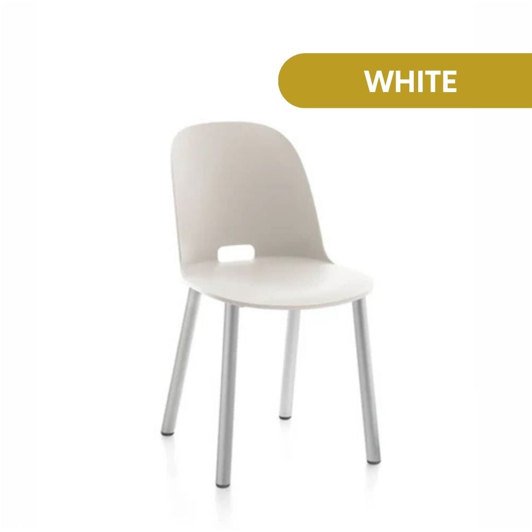 Emeco Alfi® Aluminum Chair, High Back by Jasper Morrison