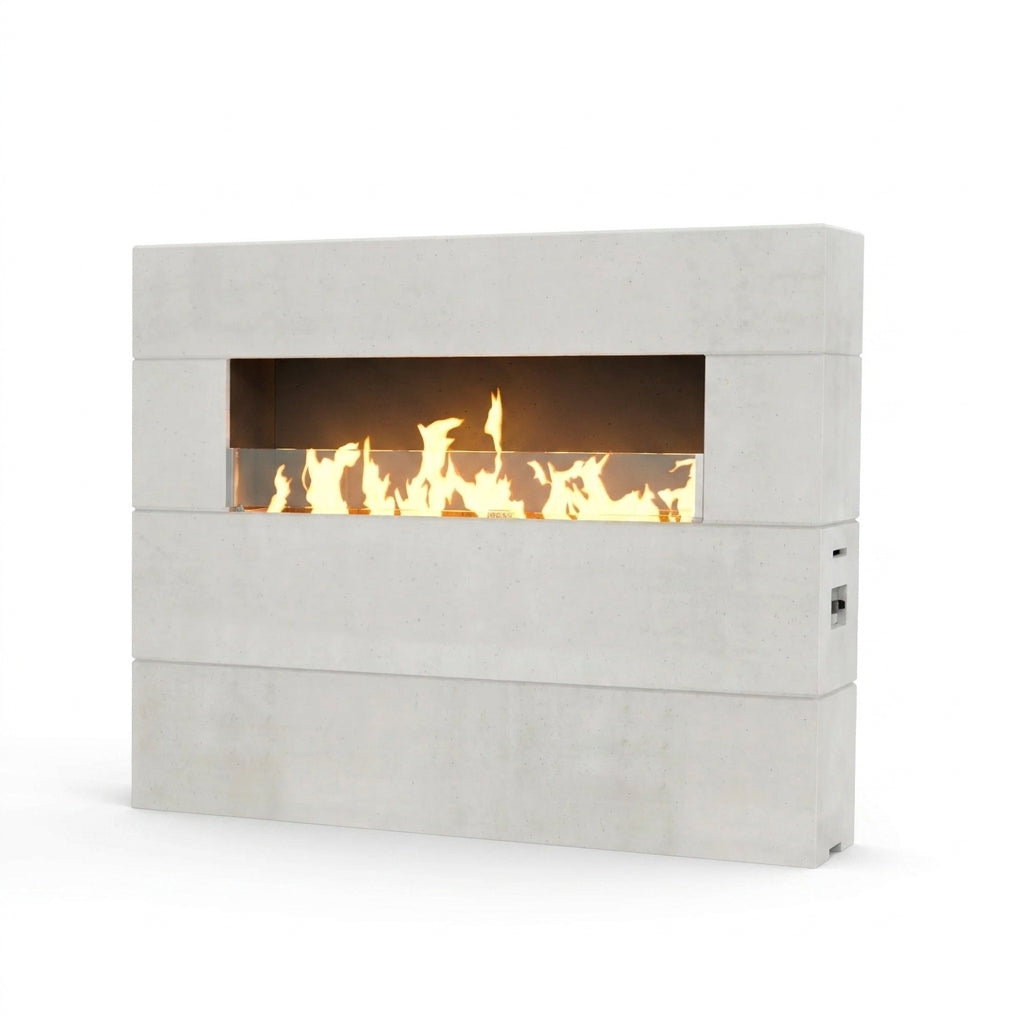 AFD Collection - Milan Tall Linear Fireplace