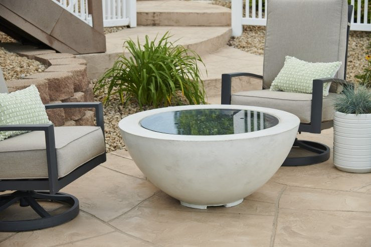 Outdoor Greatroom - White Cove 30" Firebowl
