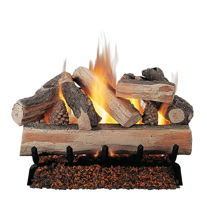 Rasmussen Cross Fire Vented Gas Log Set - Double Face (Logs Only)