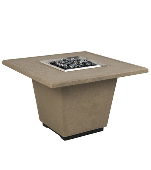 American Fyre Designs - Cosmopolitan Square - Chat Height Firetable