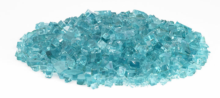 American Fire Glass - 1/4" Classic Fire Glass - Multiple Color Options - 10 lbs