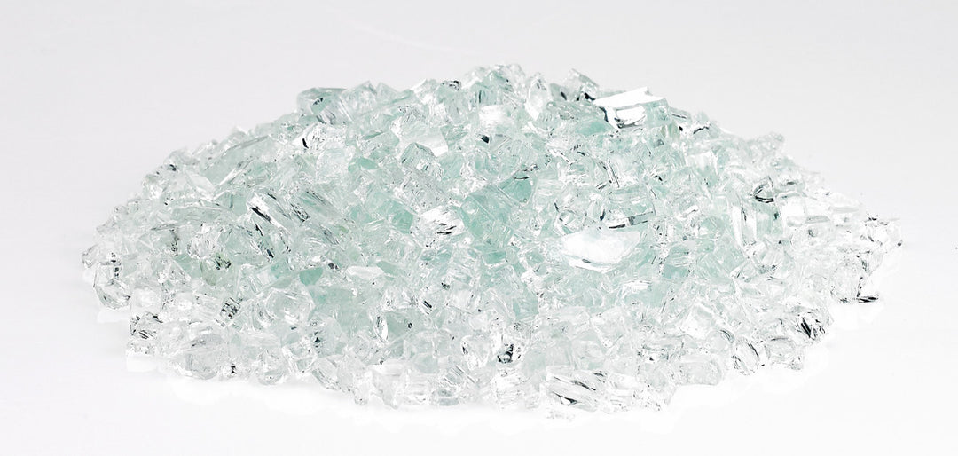 American Fire Glass - 1/4" Classic Fire Glass - Multiple Color Options - 10 lbs