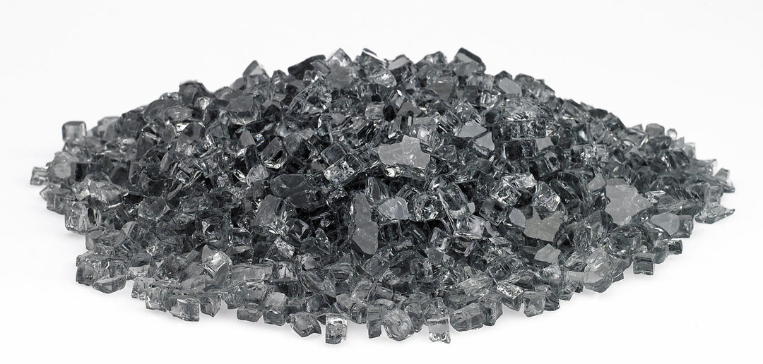 American Fire Glass - 1/4" Classic Fire Glass - Multiple Color Options - 10 lbs