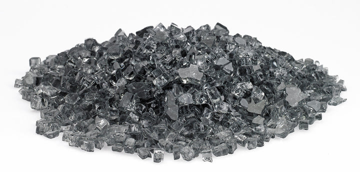 American Fire Glass - 1/4" Classic Fire Glass - Multiple Color Options - 10 lbs