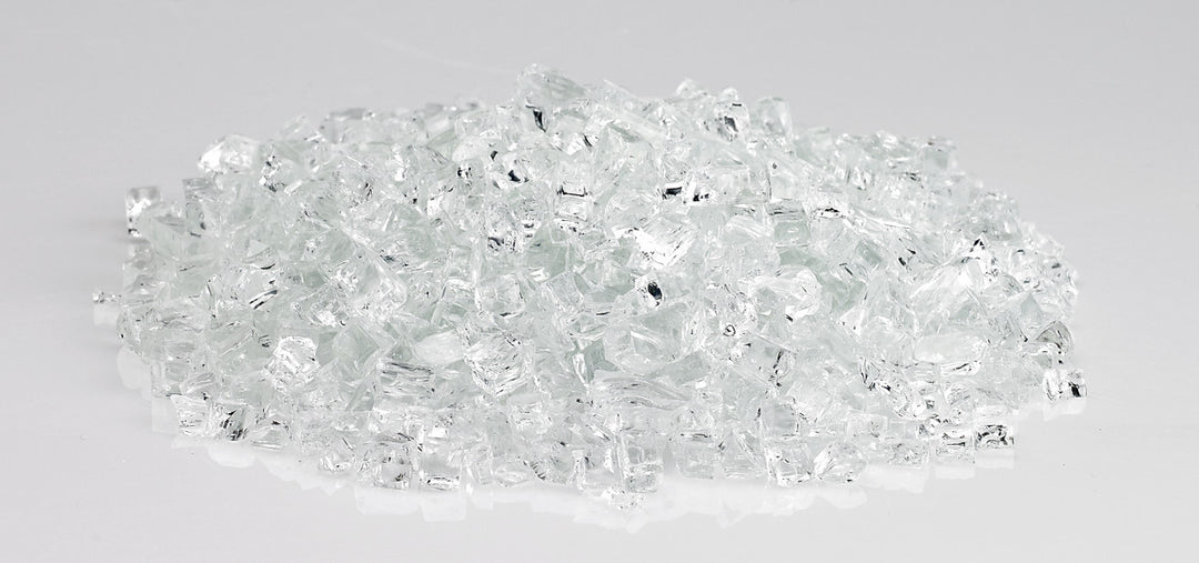 American Fire Glass - 1/4" Classic Fire Glass - Multiple Color Options - 10 lbs