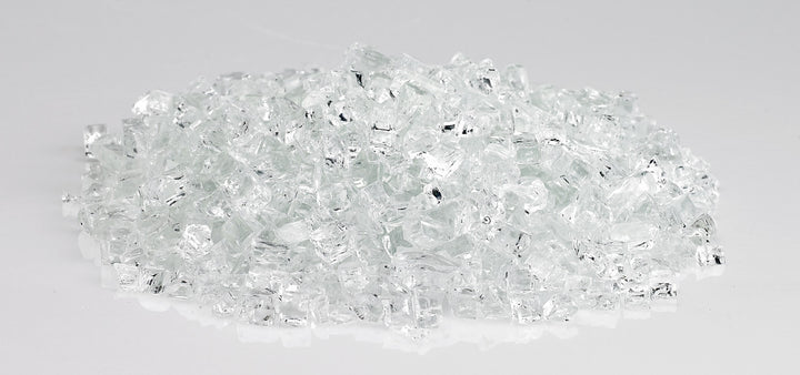American Fire Glass - 1/4" Classic Fire Glass - Multiple Color Options - 10 lbs