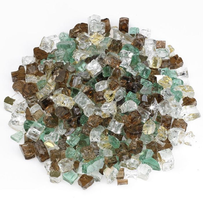 American Fireglass - 1/2" Reflective Premixed Fireglass