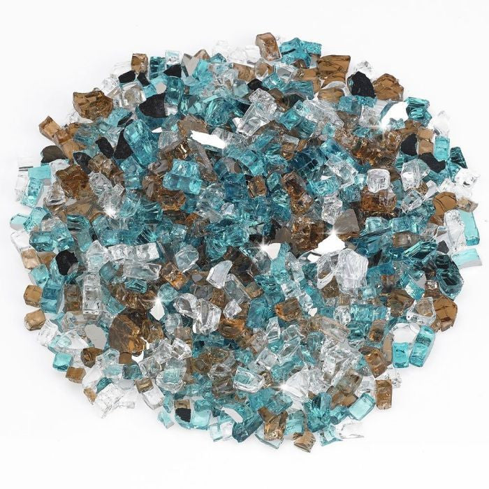 American Fireglass - 1/2" Reflective Premixed Fireglass