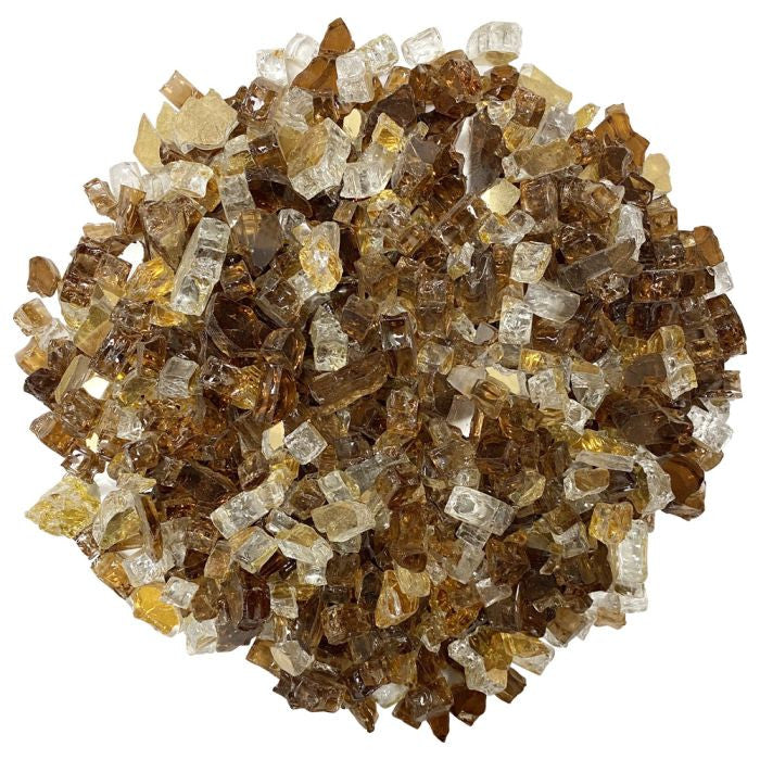 American Fireglass - 1/2" Reflective Premixed Fireglass