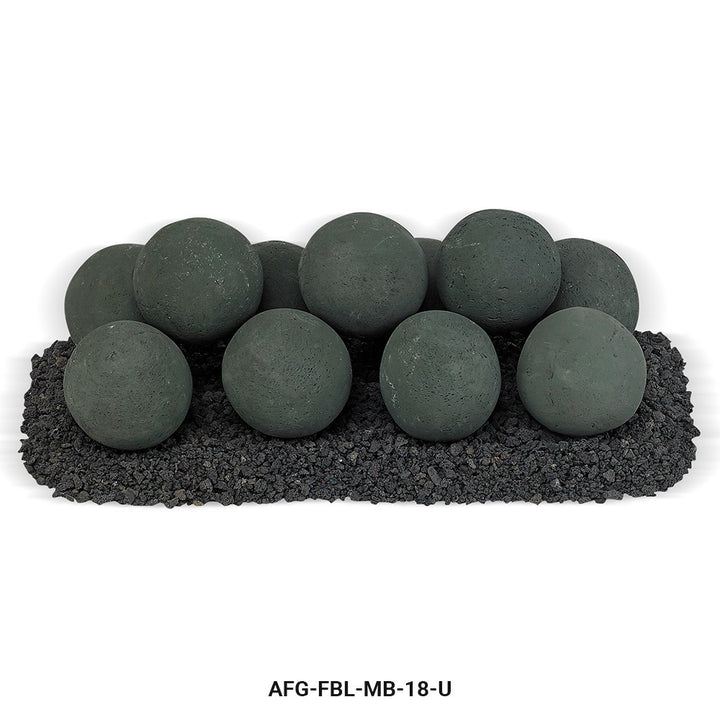 American Fire Glass  - Lite Stone Ball Set (Uniform 4")