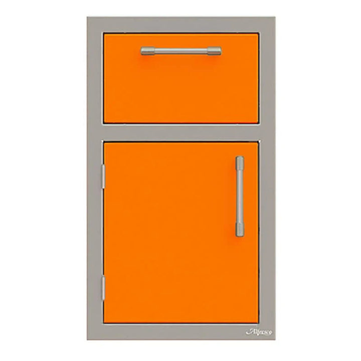 Alfresco 17-Inch Stainless Steel Soft-Close Door & Paper Towel Holder Combo